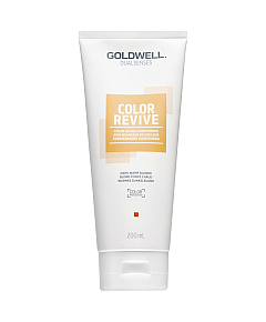 Goldwell Dualsenses Color Revive - Тонирующий кондиционер для обновления цвета волос, тон Темный теплый блонд 200 мл